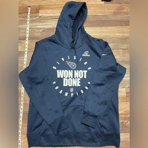NFL Tennessee titans Nike hoodie XL 100% authentic excellent condition! Bundles!